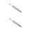 2Stk Piercing Ball Greifer Pinzette Silber Schmuck 7
