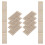 48Stk Holz Lesezeichen Besticken - Leicht , Blanko DIY Basteln 2
