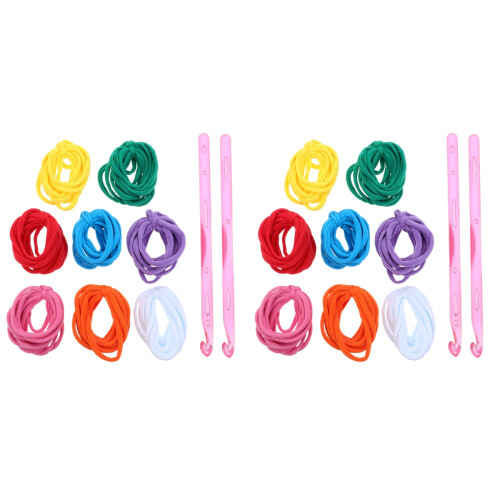196Stk Loom Potholder Elastisch Webringe Kreativspiel Für Kinder 1
