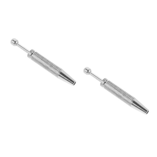 2Stk Piercing Ball Greifer Pinzette Silber Schmuck 1