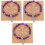 3Sets Memorial Armband Frauen Steinperlen Geschenk Set 5