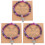 3Sets Memorial Armband Frauen Steinperlen Geschenk Set 4