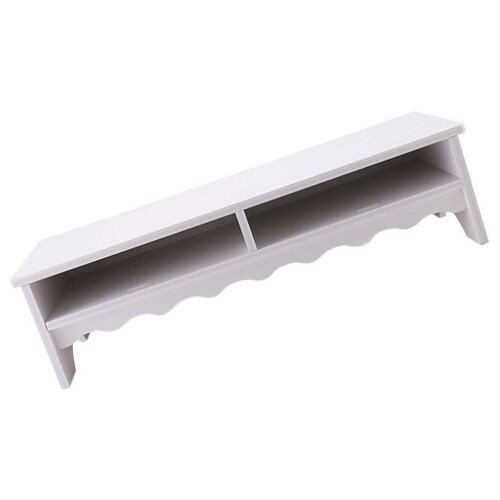 2Pièces Rehausseur D'écran PVC Multifonction 2