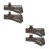 4Pièces Rails Plastique Jouets Train Piste Flexible 8