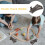 4Pièces Rails Plastique Jouets Train Piste Flexible 9