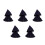 5Pièces Cape De Mini En Polyester Bleu Pour 17Cm 5