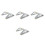 4Pièces Pont Piéton Miniature Plastique Gris Pour Décor Table De Sable 5