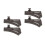 4Pièces Rails Plastique Jouets Train Piste Flexible 7