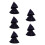 5Pièces Cape De Mini En Polyester Bleu Pour 17Cm 7