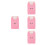 4Pièces Compteur De Rang Tricot Rose Manuel Pratique Durable 6