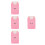 4Pièces Compteur De Rang Tricot Rose Manuel Pratique Durable 7
