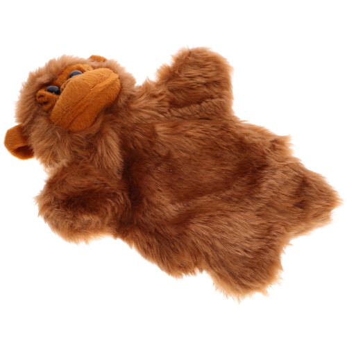 4St Handpop Gorilla Bruin Voor Baby's En Peuters Interactief 2