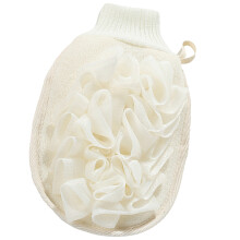 5Pcs Multi Flax Bath Gloves Skin Scrubbing Mittens Shower and Massage