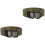 2Pièces Ceinture De Taille Nylon Design Moderne Multi 5