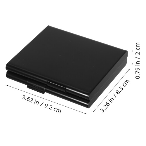 3Pièces Porte-Cigarettes Noir Clamshell Résistant Compact 2