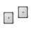 2Pcs Multifunction USB Barcode Scanner Plastic Reader for Inventory 9