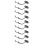 9Pcs Durable Grey Paint Gun Holder Rack for Spray Storage and Display 8