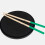 6Paires Baguettes De Percussion Vertes Design Ergonomique Pour 4