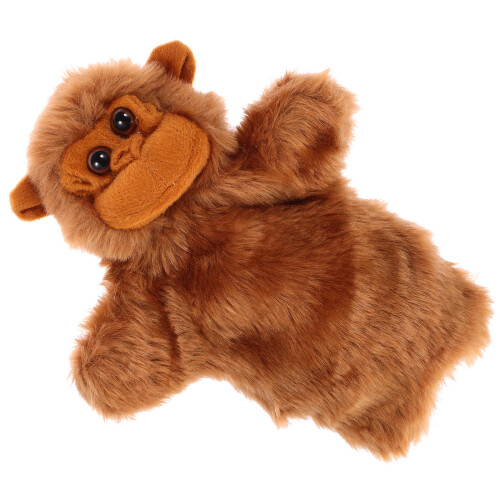 4St Handpop Gorilla Bruin Voor Baby's En Peuters Interactief 1