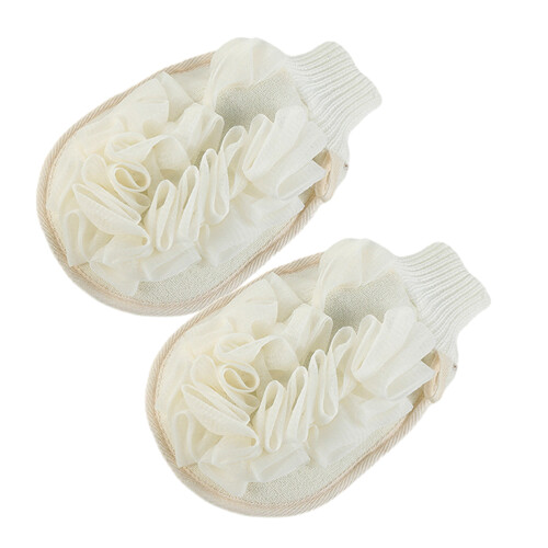 6Pcs Exfoliating Gloves for Body Bath Assorted Colors 1
