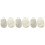 6Pcs Exfoliating Gloves for Body Bath Assorted Colors 6