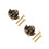 2Pcs Brass Drawer Pulls Golden Angel Knobs for Cabinet Hardware 9