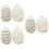 6Pcs Exfoliating Gloves for Body Bath Assorted Colors 9