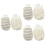 6Pcs Exfoliating Gloves for Body Bath Assorted Colors 8