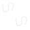 2Pcs Durable White Plastic Doll Joint Frame for Creative Doll Making 8