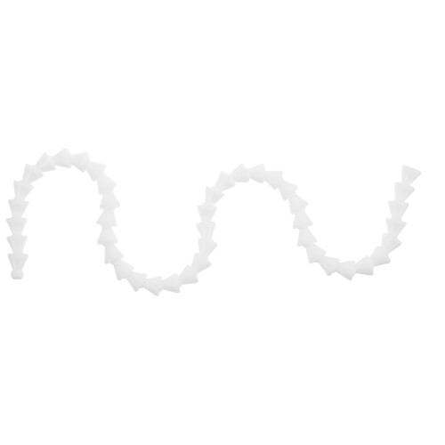 2Pcs Durable White Plastic Doll Joint Frame for Creative Doll Making 1