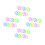 40Pcs Durable Plastic Toothbrush Head Caps Travel Protective Covers 7