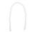 2Pcs Durable White Plastic Doll Joint Frame for Creative Doll Making 3