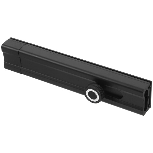 4Pcs Quiet Slide Bolt Lock in Black Aluminum for Door Security