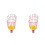 2Pcs Detachable Red Steel Fruit Catcher Tool for Tree Picking 6