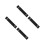 4Pcs Quiet Slide Bolt Lock in Black Aluminum for Door Security 8