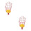 2Pcs Detachable Red Steel Fruit Catcher Tool for Tree Picking 4