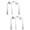 2Sets Durable Metal Angled Spoon and Fork for Self-Feeding Assistance 8
