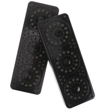 4Pcs Black Desktop Cigar Humidifier Tray for Long-Term Freshness