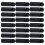 48Pcs Reusable Black Plastic Beer Tap Covers Protective Faucet Caps 2