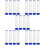 20Pcs Calcium Sulfite Shower Head Filter Replacement for Home Use 10