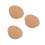 3Pcs Wood Plug Set Light Brown Tapered Stoppers for 4