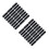 48Pcs Reusable Black Plastic Beer Tap Covers Protective Faucet Caps 9