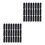 48Pcs Reusable Black Plastic Beer Tap Covers Protective Faucet Caps 6