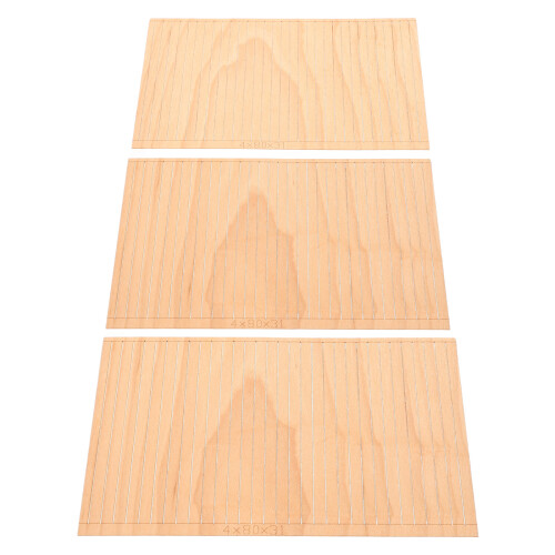 9Pcs Precision-Cut Boat Decking Sheets for Model and Patio Flooring 1
