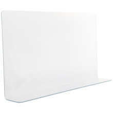 3Pcs Flexible Transparent PVC Splashing Guard for Kitchen Sink