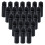 48Pcs Reusable Black Plastic Beer Tap Covers Protective Faucet Caps 3