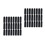 48Pcs Reusable Black Plastic Beer Tap Covers Protective Faucet Caps 4