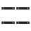 4Pcs Quiet Slide Bolt Lock in Black Aluminum for Door Security 4