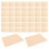 200Pcs Nonstick Baking Paper Sheets Light Brown Precut Oven Tray Liner 1