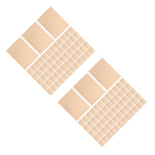 200Pcs Nonstick Baking Paper Sheets Light Brown Precut Oven Tray Liner 2